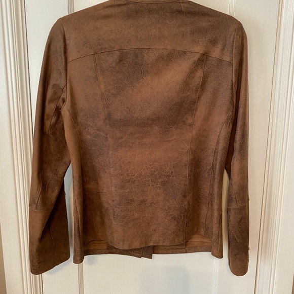 Chico’s washable suede jacket - Picture 4 of 4